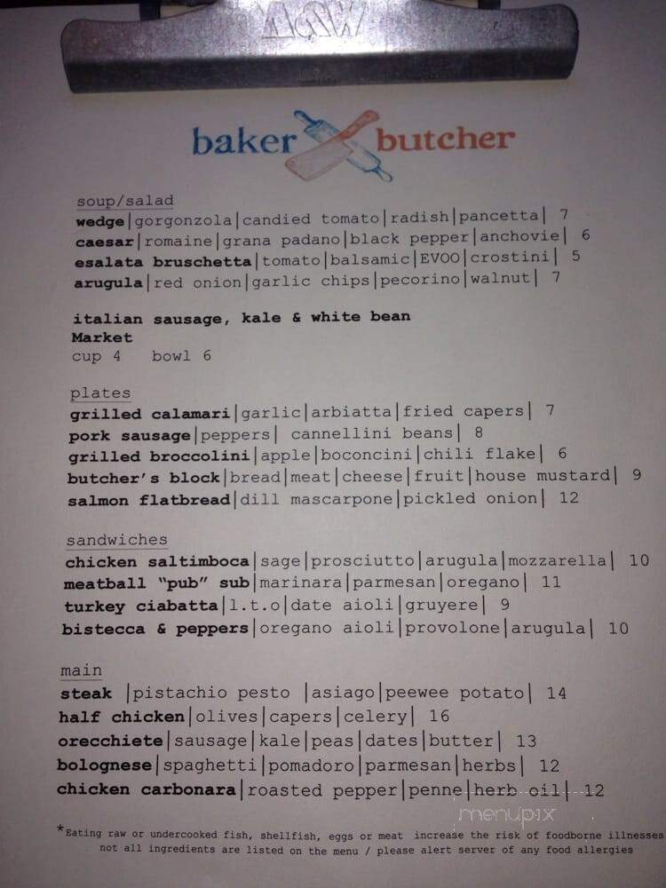 Baker Butcher - Eugene, OR