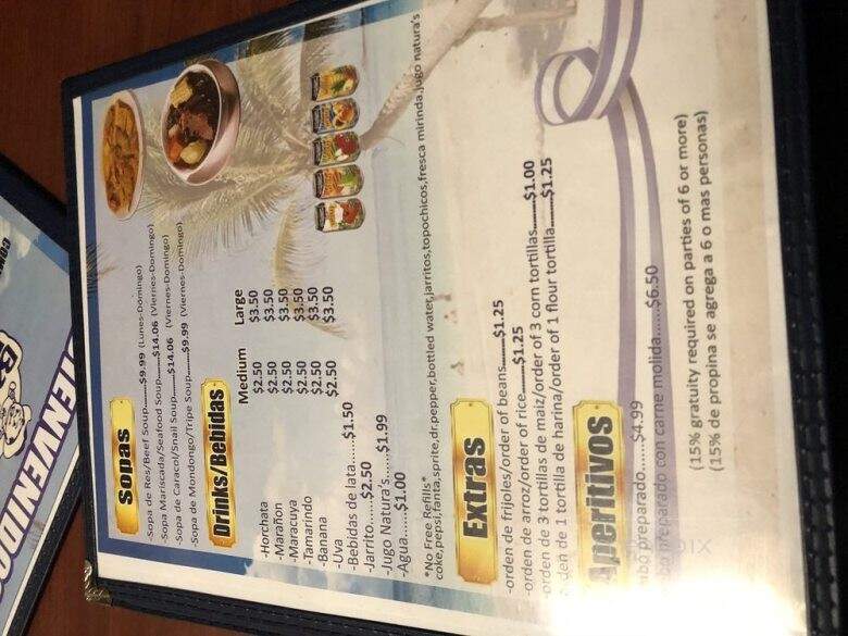 Baleadas By Lili's - Richardson, TX menu_pic