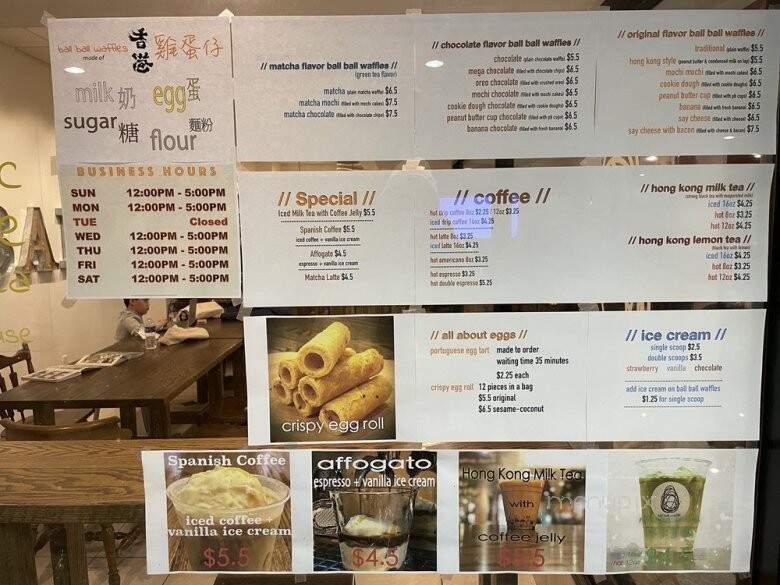 Ball Ball Waffle - Cleveland, OH menu_pic