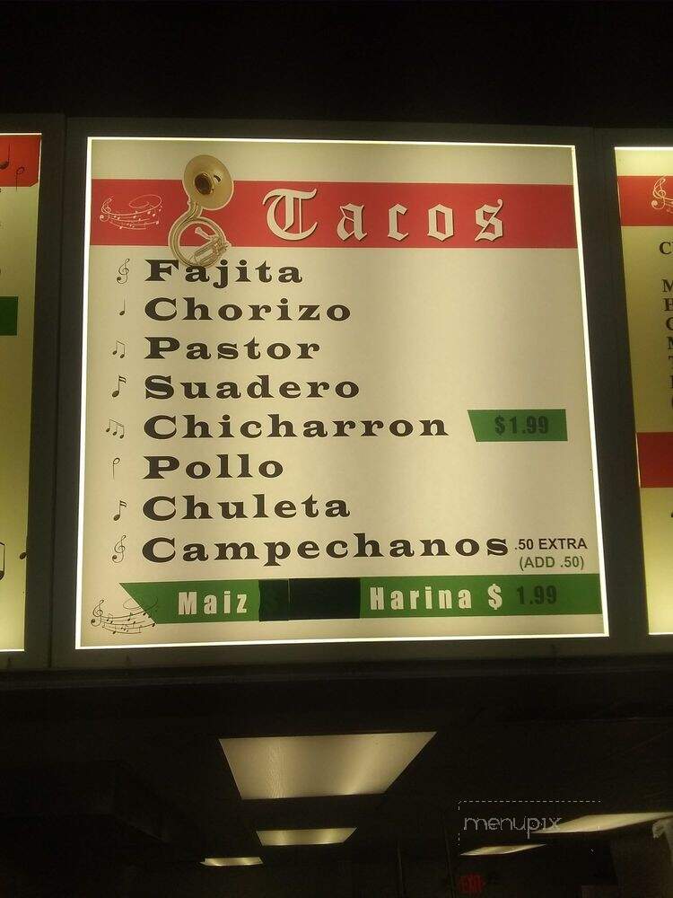 Banderos Mexican Food - Wylie, TX menu_pic