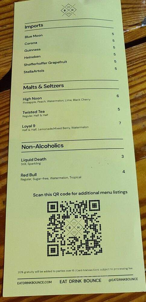 B&H Bounce House - Orlando, FL menu_pic