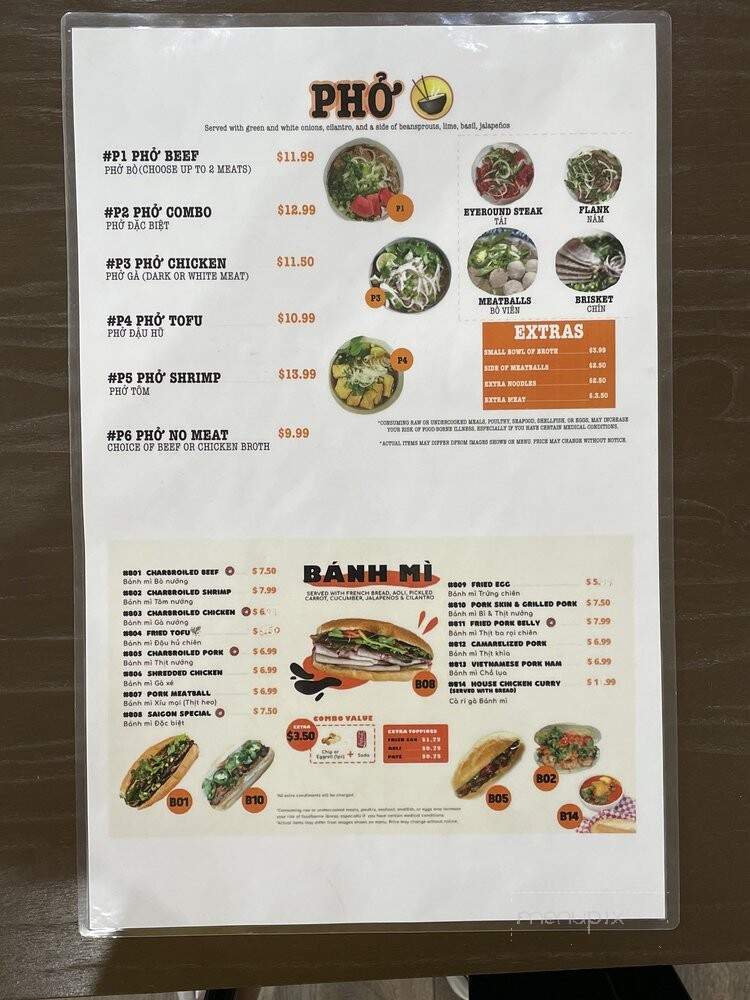 Banh Mi Bon - Houston, TX menu_pic