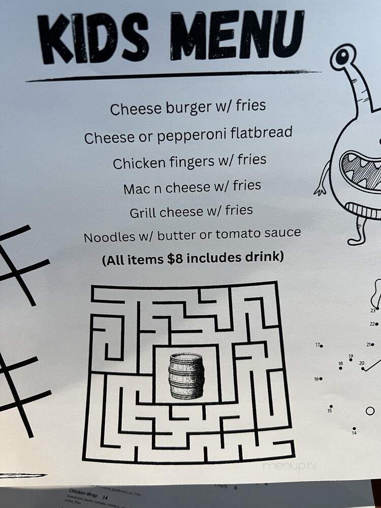 Barrel House Restaurant and Bar - Mt. Juliet, TN menu_pic