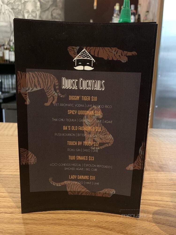 Ba's Vietnamese Comfort Food - Albany, OR menu_pic