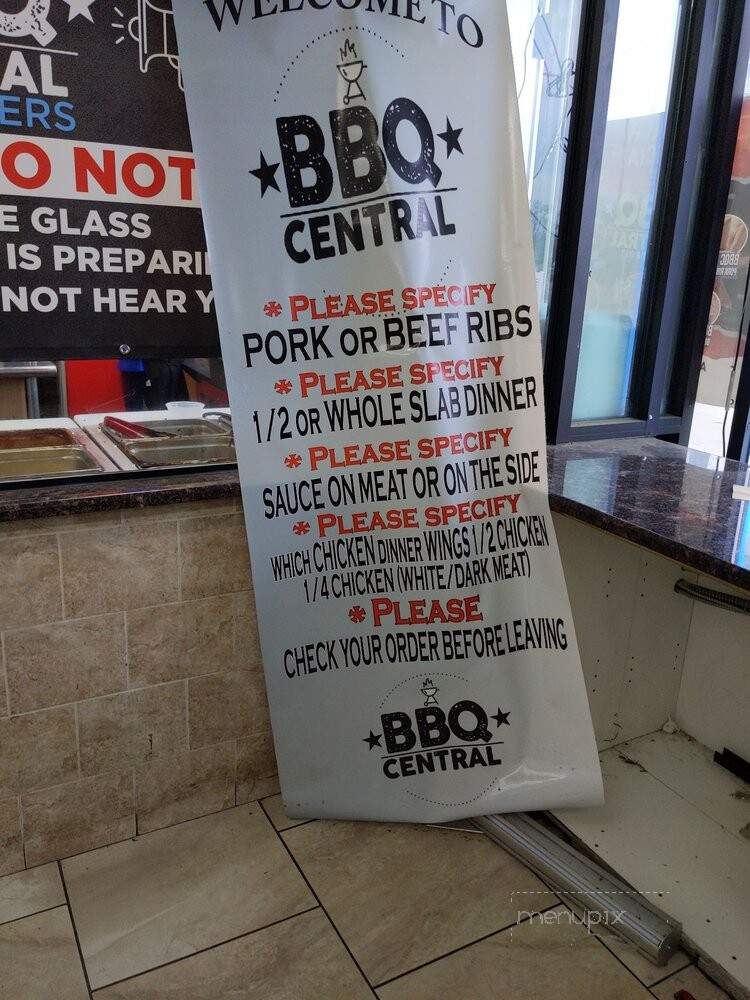 BBQ Central - Detroit, MI menu_pic