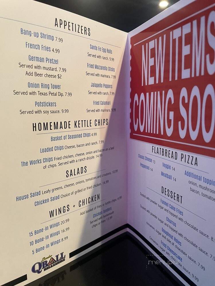 Beaches Qball - Jacksonville Beach, FL menu_pic