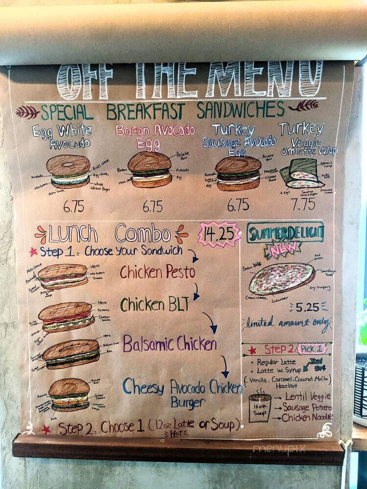 Beanstock Cafe - Clinton, IA menu_pic