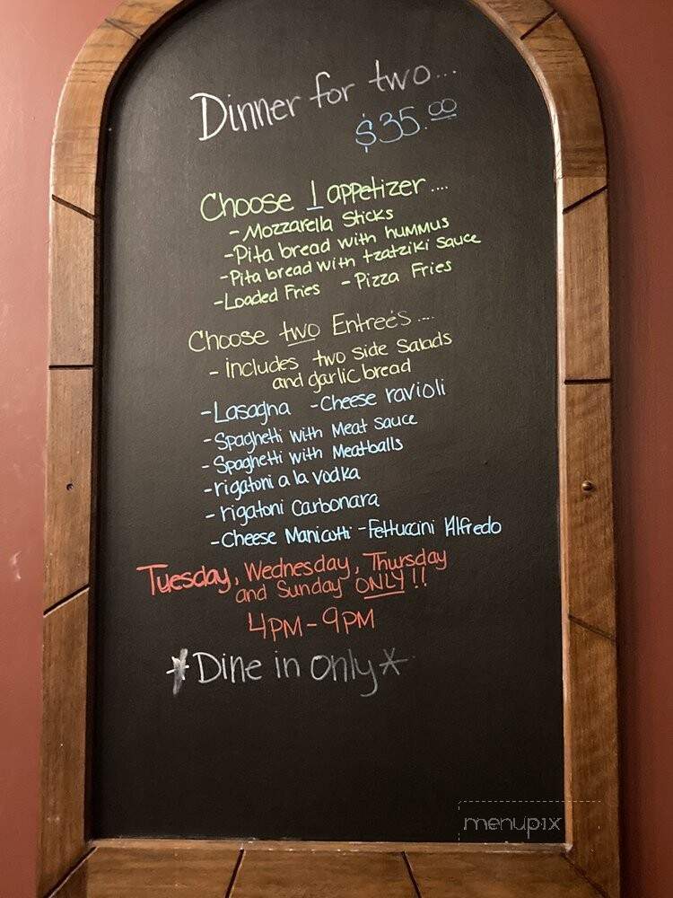 Bella Vino - Morganton, NC menu_pic