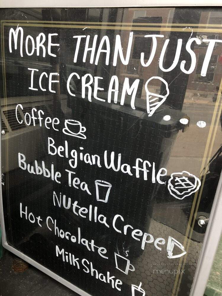 Benebene Waffle & Ice Cream - Newmarket, ON menu_pic