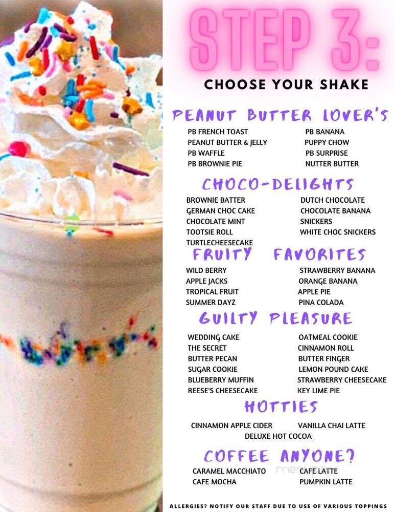 Bennett Nutrition - Bennett, CO menu_pic