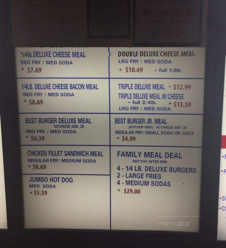 Best Burgers - Tacoma, WA menu_pic