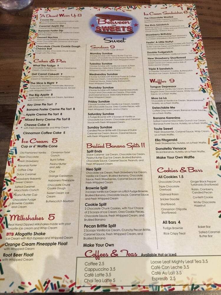 Between The Sweets - Coral Springs, FL menu_pic