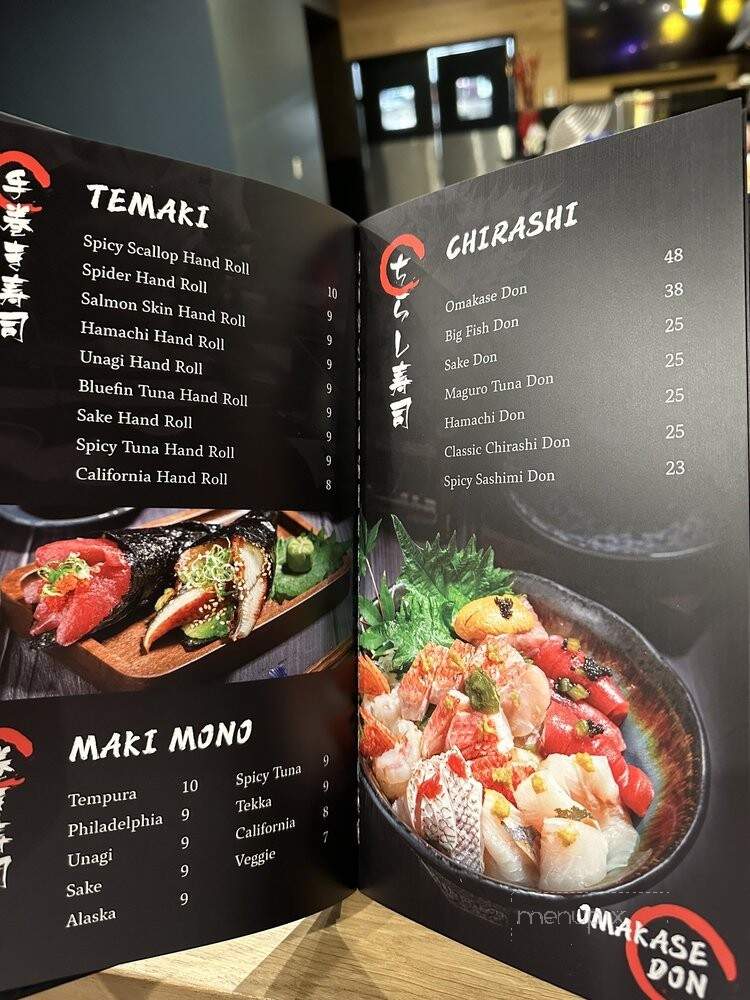 Big Fish House - San Francisco, CA menu_pic