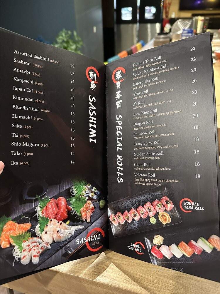 Big Fish House - San Francisco, CA menu_pic