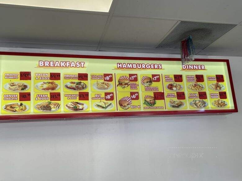 Big K's Burgers Drive-In - Santa Ana, CA menu_pic