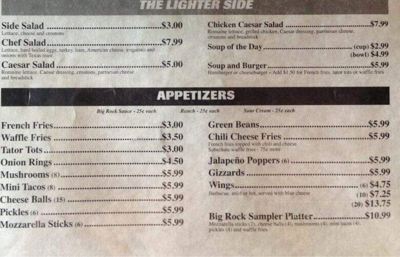 Big Stone Grind - Big Stone City, SD menu_pic