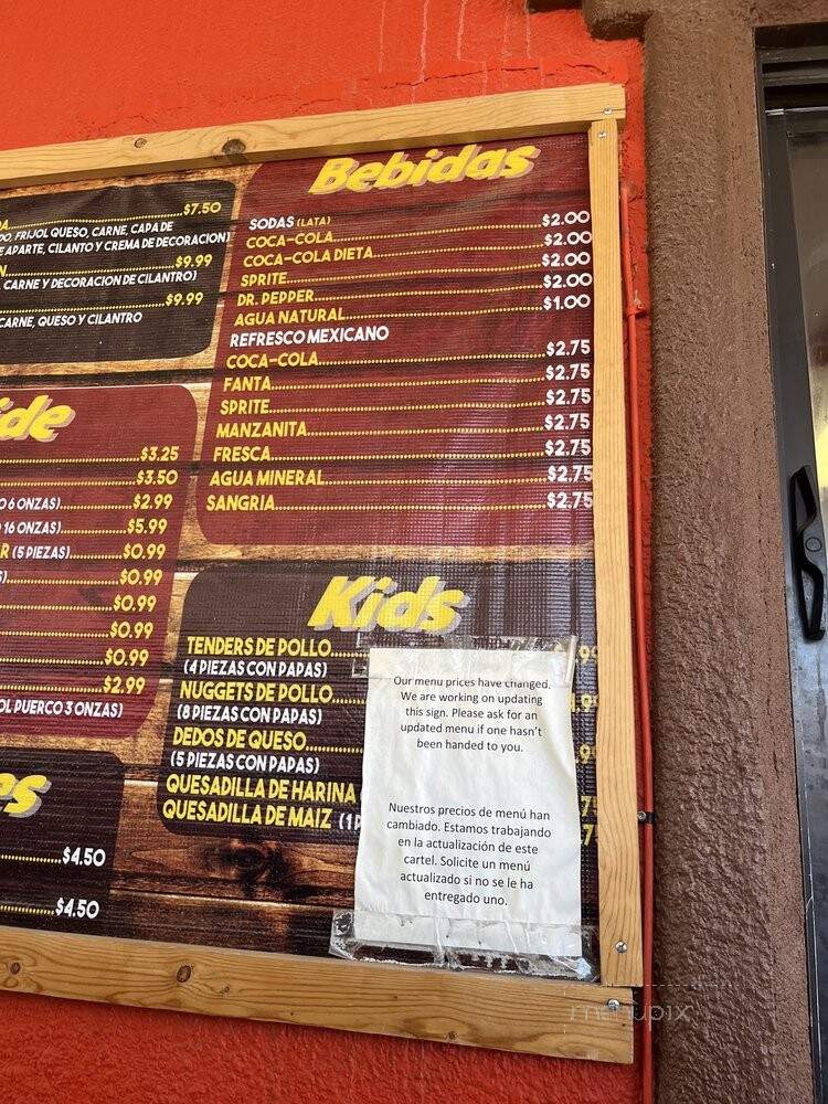 Birria Culiacan - El Paso, TX menu_pic