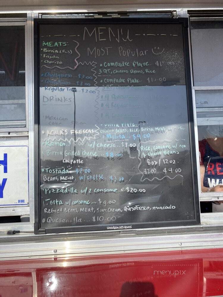 Birrieria El Compadre - Houston, TX menu_pic