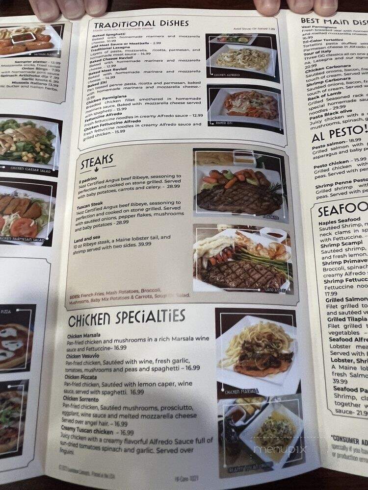 Black Olive Italian Restaurant - Mount Washington, KY menu_pic