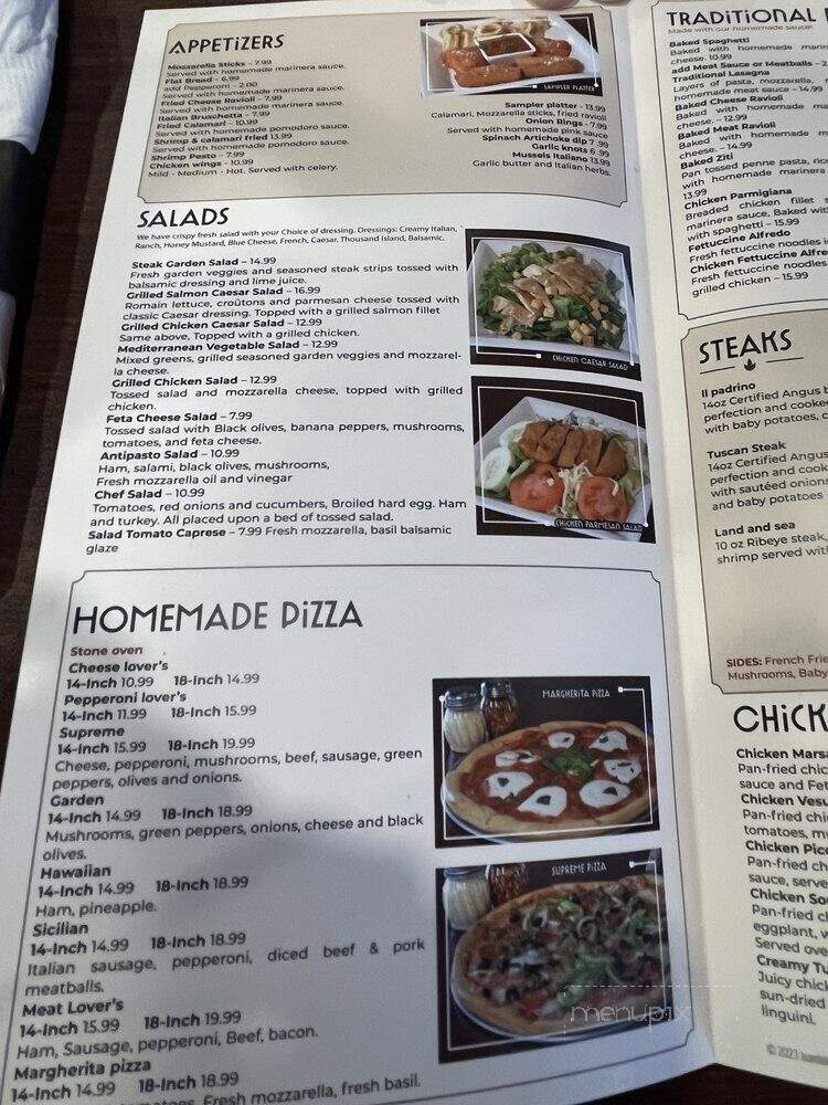 Black Olive Italian Restaurant - Mount Washington, KY menu_pic