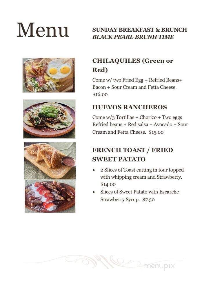Black Pearl Seafood and Grill - Moreno Valley, CA menu_pic