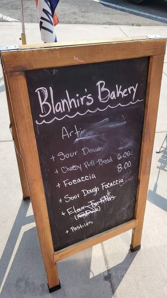 Blanhir's Bakery & Cafe - Yerington, NV menu_pic