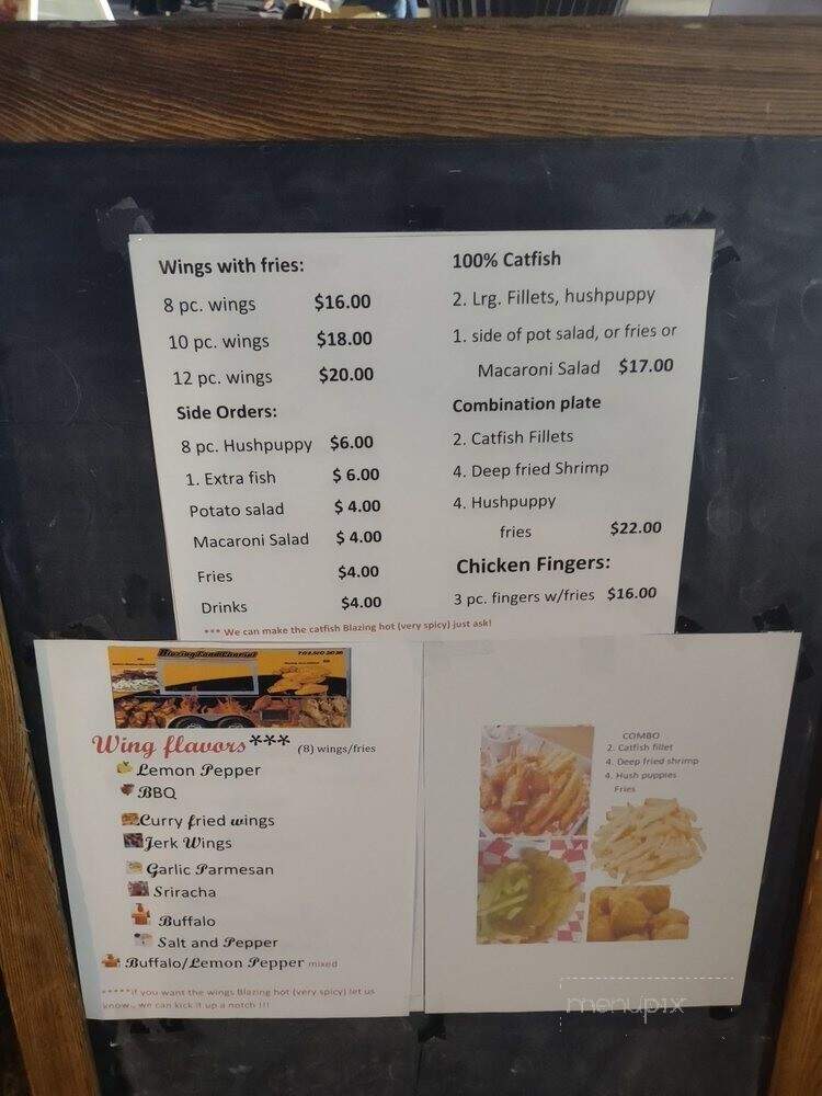 Blazing Food Chariot - North Las Vegas, NV menu_pic