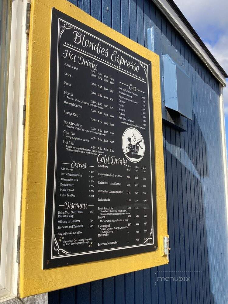 Blondie's Eagle Inn - Brazil, IN menu_pic
