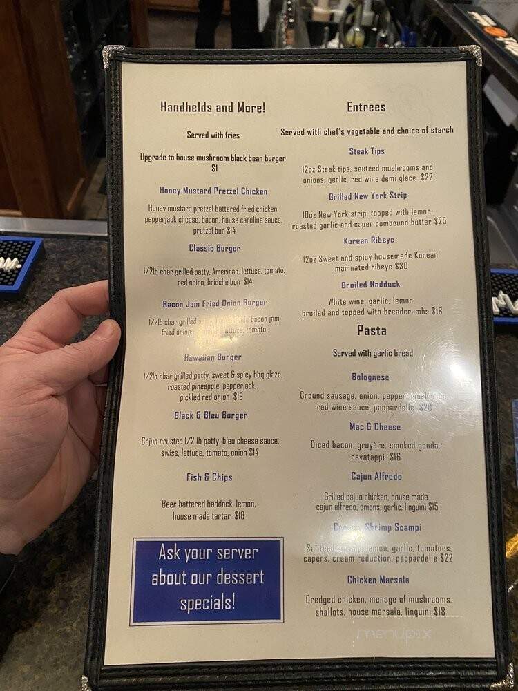 Blue Sky Lounge - Bangor, ME menu_pic