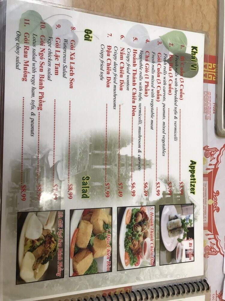 Bo De Tinh Cam Chay - Westminster, CA menu_pic