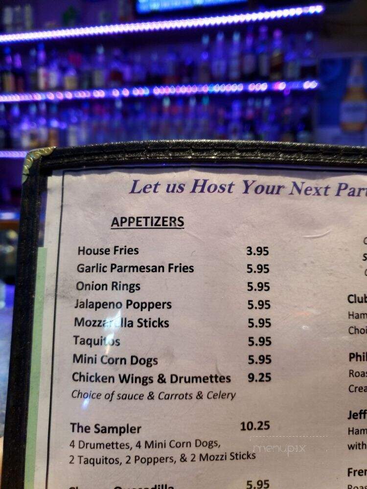 Bogey's - Gresham, OR menu_pic