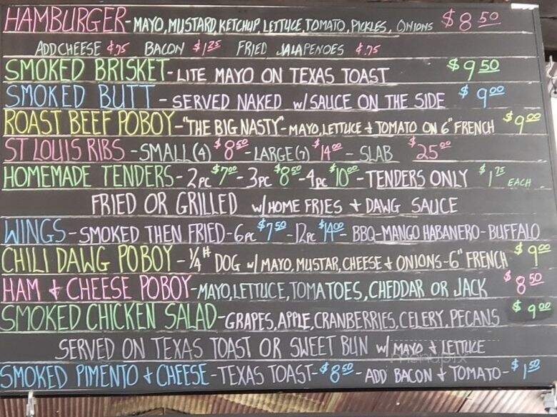 Bogue Chitto Boys Smokin Hot Food - Bogue Chitto, MS menu_pic