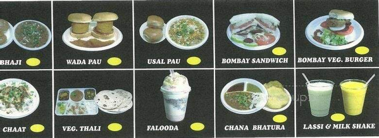 Bombay Chaat Dosa - Mississauga, ON menu_pic