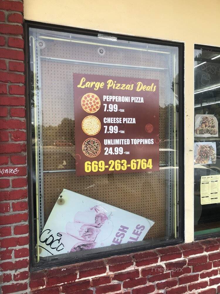 Bombay Curry Pizza - San Jose, CA menu_pic