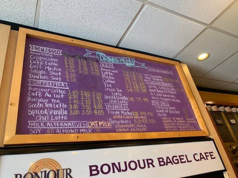 Bonjour Bagel Cafe - Long Beach, CA menu_pic