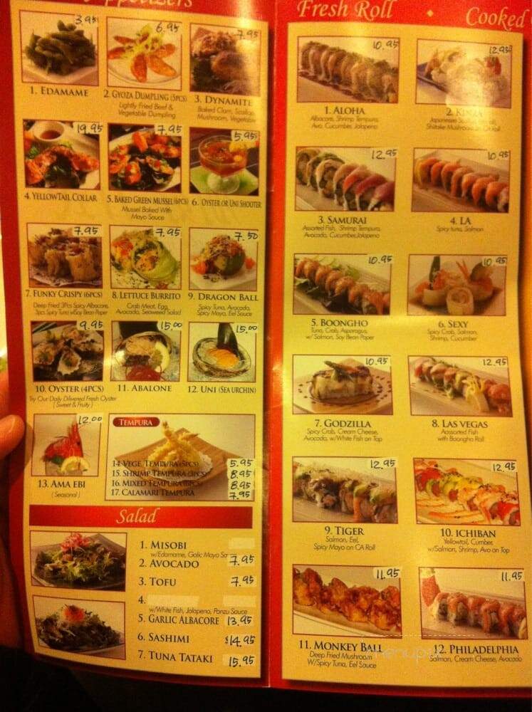 Boogho - Los Angeles, CA menu_pic