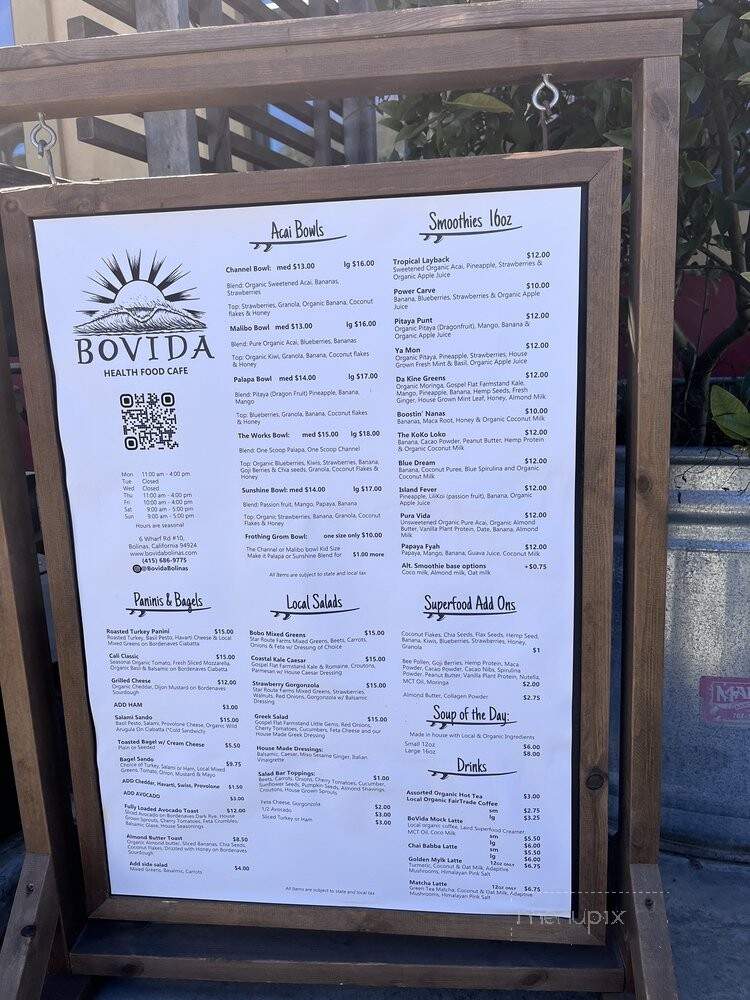 BoVida - Bolinas, CA