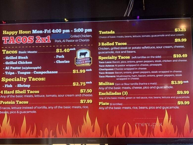 Gualbertos - Provo, UT menu_pic