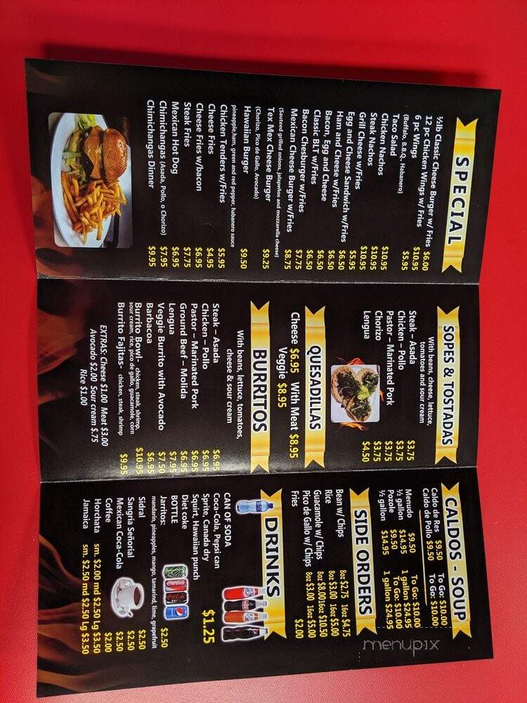 Brasas Restaurant - Cicero, IL menu_pic