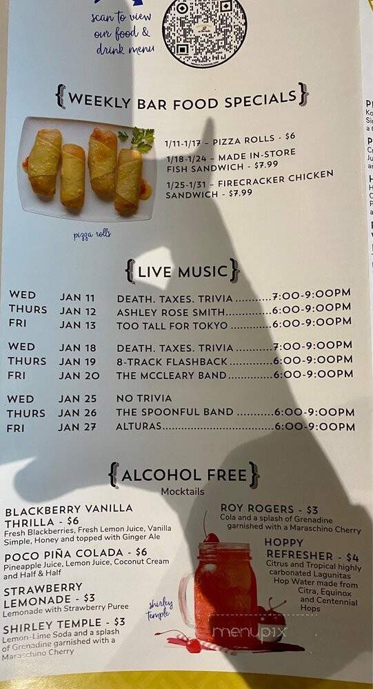 Broadway on the Rocks - Boise, ID menu_pic