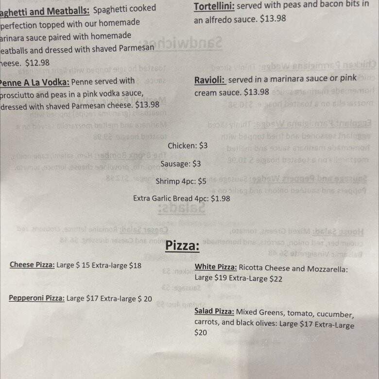 Bronx Pizza and Pints - Wichita, KS menu_pic