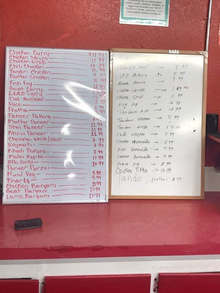 Brothers Indian Restaurant - Kingman, AZ menu_pic