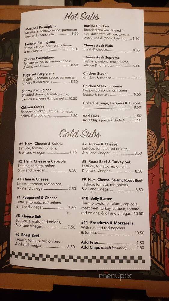 Brother's Pizzeria - Winston-Salem, NC menu_pic