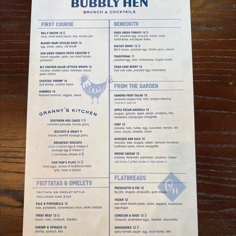 Bubbly Hen - Montgomery, AL