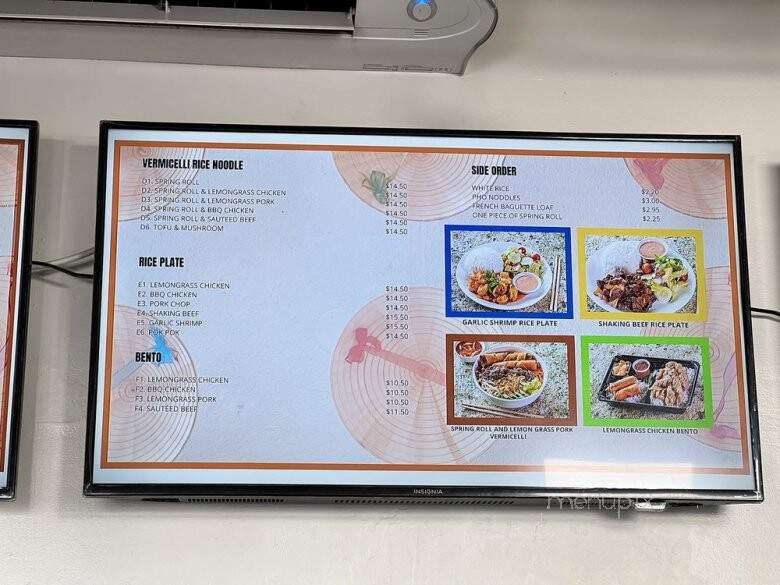 Bun Mi - Kaneohe, HI menu_pic