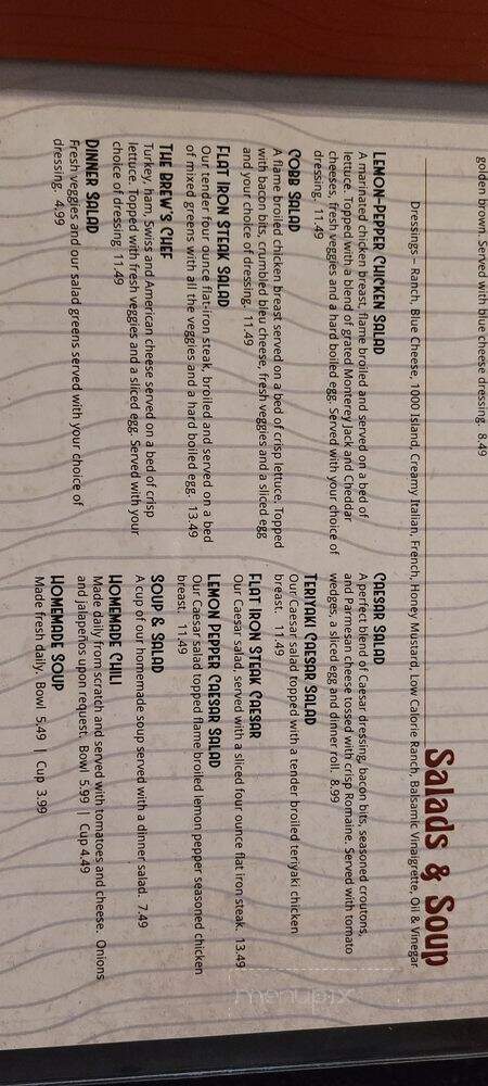 Burger N Brew - Boise, ID menu_pic