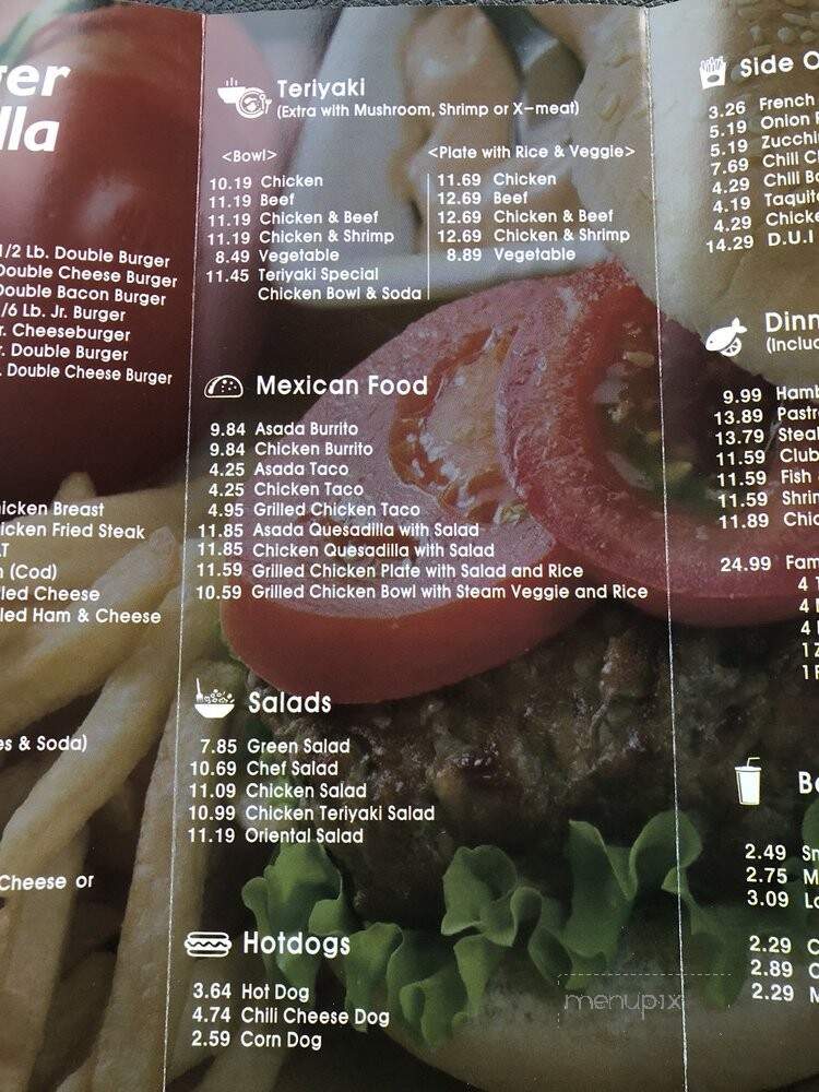 George's Burgers - Santa Fe Springs, CA menu_pic