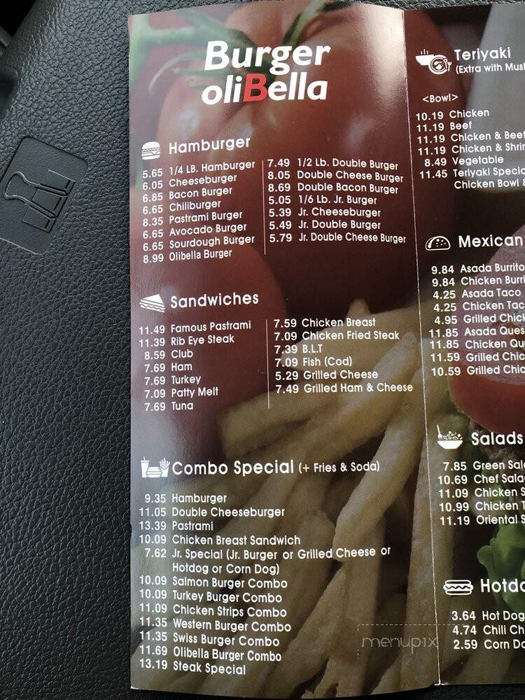 George's Burgers - Santa Fe Springs, CA menu_pic