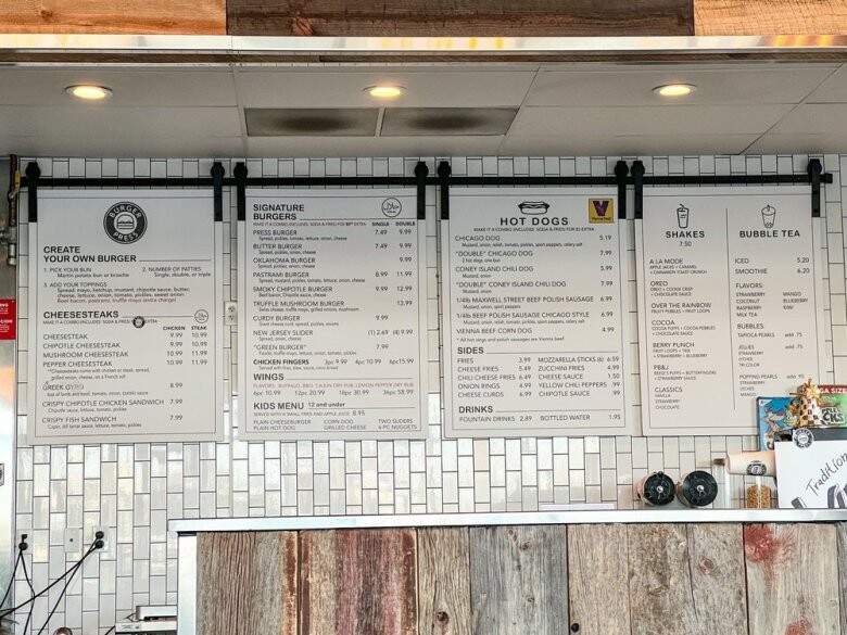Burger Press - Edina, MN menu_pic