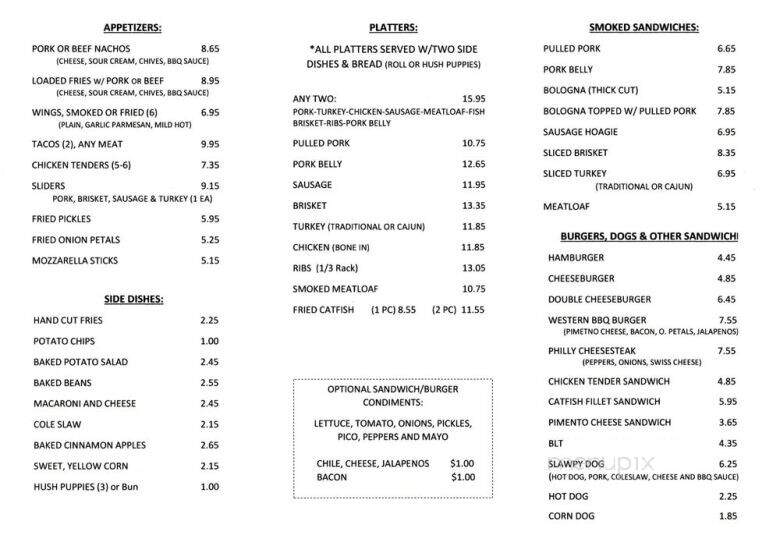 Burnout BBQ and Grille - Erwin, TN menu_pic